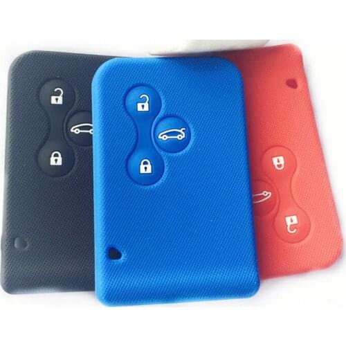 Remote Key Case For Car Styling For Renault 3 Buttons Clio Megane Grand R.S. Scenic Smart Key Cover Protector Car Accessories
