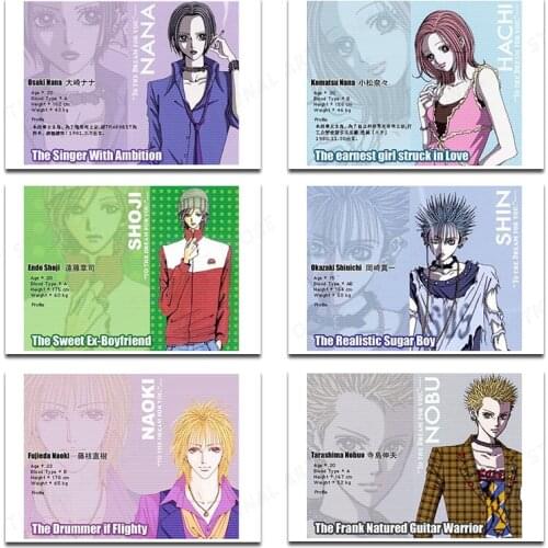 Decoration Girl room bedroom Japan NANA Anime Posters Paper Prints High Definition Clear Image Living Room Bedroom Bar Home