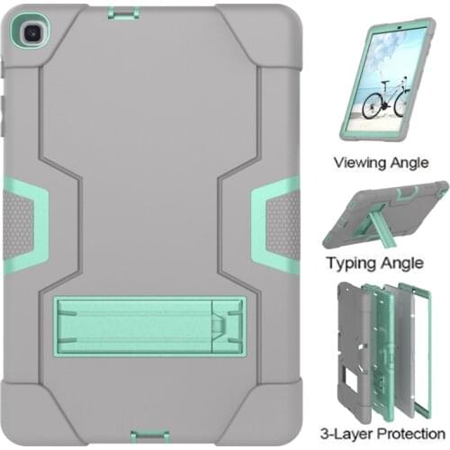 Kids Tablet Cases for Samsung Galaxy Tab A 10.1 2019 SM-T510 SM-T515 Tablet Cover Safe PC Hybrid Stand Full Body Case