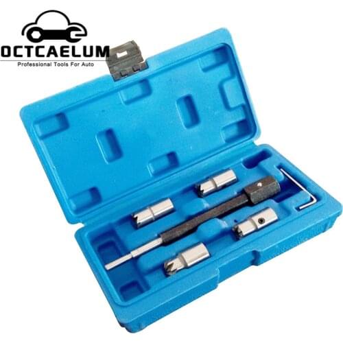 5PCS Laser Diesel Engine Injector Seat Cutter Clean Tool Set For BMW Mercedes CDI Peugeot Citroen Renault Fiat/Iveco ST0201