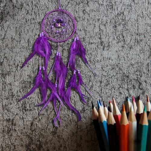 Dream Catcher Feathers Wedding Decorations High Quality Great Gifts Charm Hanging Decoration Retro Style Wind Chime Dreamcatcher