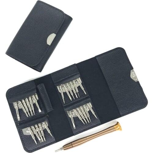 Mini Precision Screwdriver Set 25 in 1 Electronic Torx Screwdriver Opening Repair Tools Kit for iPhone Camera Watch Tablet PC