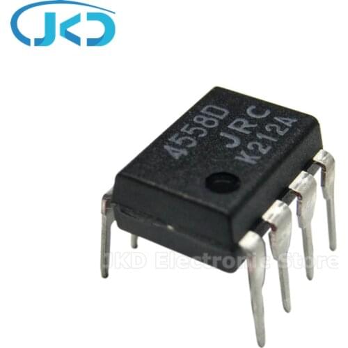 10PCS 4558D DIP8 RC4558P JRC4558D DIP RC4558 4558 DIP-8 New and Original IC Chipset