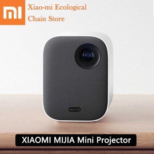 Original Xiaomi Mijia Mini Projector DLP Portable 1920*1080 Support 4K Video WIFI Proyector Beamer TV Full HD For Home Cinema