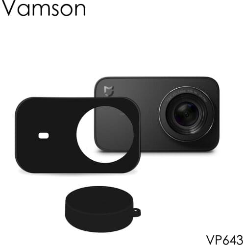 Vamson for MIJIA Silicone Protective Cover for Main engine for Mijia Motion Camera Xiaomi 4K Accessories VP643
