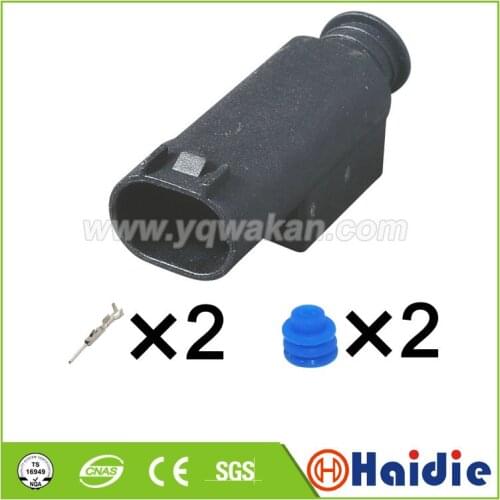2sets 2pin Male part of tyco 968405-1 1-967644-1 auto waterproof wire harness connector 1-967570-3