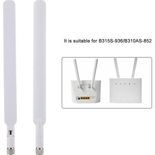 2pcs/set Foldable For Huawei B593S B880 B310 Wireless Modem 6mm SMA Male 4G CPE Router Antenna