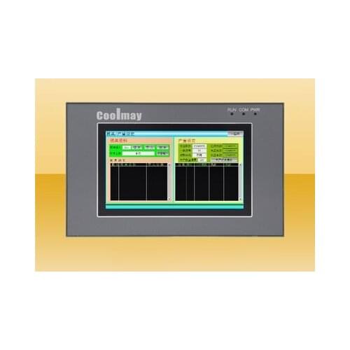 2-in-1 FX3G FX3U FX3S PLC HMI 4.3 inch 480*272 Touch Panel Digital Analog input output Relay Counter Pulse Max 12DI/12DO