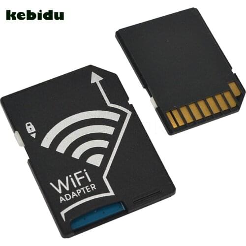 Kebidu High Quality Wifi SD Card Adapter Micro MINI TF Converter For SONY For Canon For Nikon Cameras Photos Wireless transmit