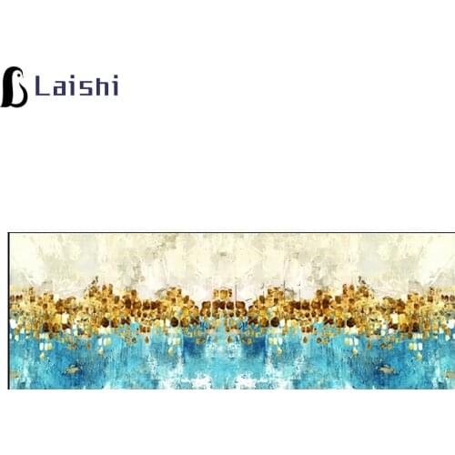 Large 5D Diy Diamond Painting Nordic Modern Golden abstract Yellow Tree Diamond Embroidery Full Square Round diamond home Decor