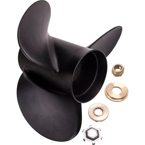 Aluminum Propeller For Mercury Mercruiser 14-1/2x19 Prop 48-832830A45 14.5 inch Black Max Propeller 135~300HP