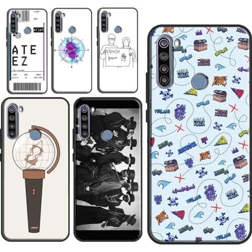 ATEEZ Logo Phone Case for Xiaomi Redmi Note 10 Pro 9 8 Redmi 9 9T 9C 9A 8A 7A K40 Note 9S 8T Cover