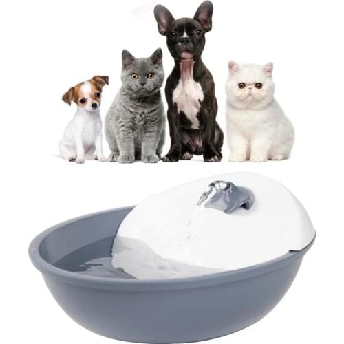 Pet Water Dispenser Automatic Cat Feeding Cat Bowl Puppy Water Flowing Fountain Dogs Feeder Product Supplies