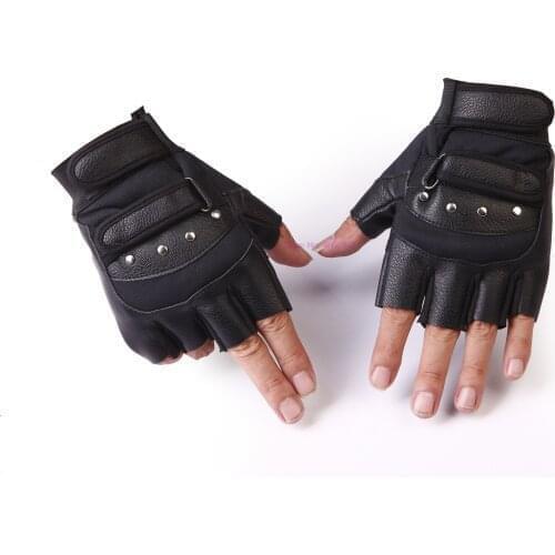 By DHL 200pair Half-finger mittens fingerless men women glove exercise half finger fitness male Fashion new gloves