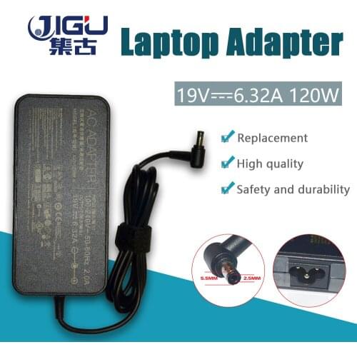 JIGU For ASUS 19V 6.32A 5.5*2.5MM ADP-120RH PA-1121-28 G50 G73 G71 K55 K53 K73 N53 N550 GL751 UX501