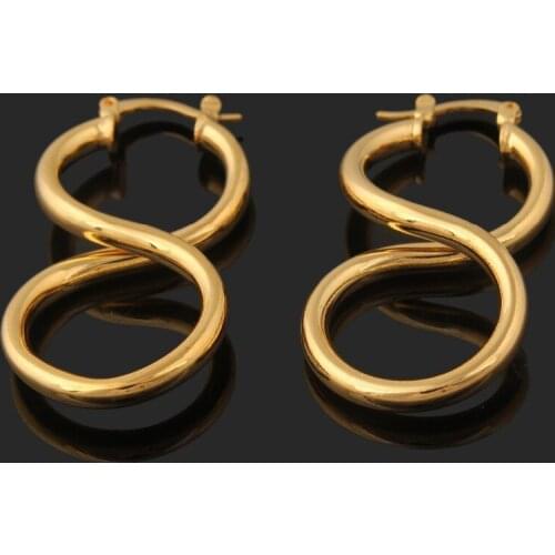 2018 new trendy gold color Stud Earring Charm Earrings Jewelry gift For Women