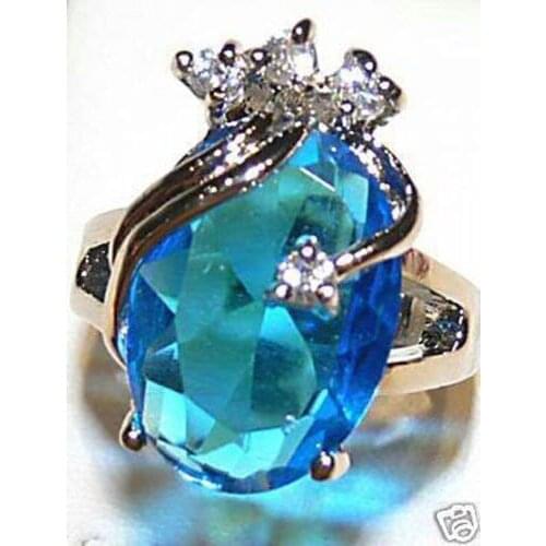 Wholesale good for women sterling-silver-jewelry Jewelry crystal womans ring size 7,8,9 for women sterling-silver-jewe
