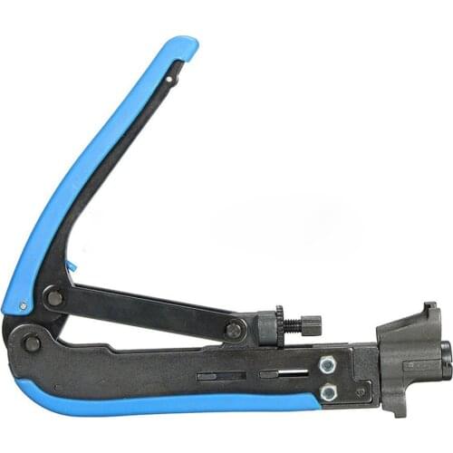 Compression Wire Crimper Plier Crimping Tool RG6 RG59 RG11 Coaxial Cable Crimper Tool For F Connector