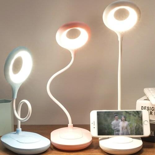 Bedroom Night Bright Table Lamp Elephant Animal Charging Plug-in Dual-Use Three-Color Temperature Adjustable Desk Night Light