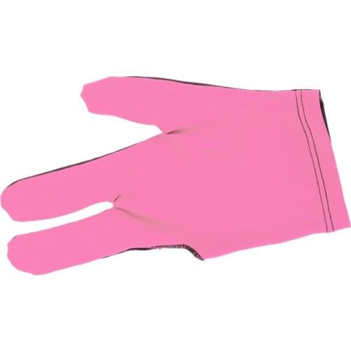 Unisex Men Women Snooker Billiard Glove Pool Cue Sticks Open Three Finger Gloves for Right / Left Hand