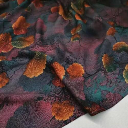 On Sale Cooling Fabric Viscose Soft High Quality Ombre Reactive Printing Comfortable