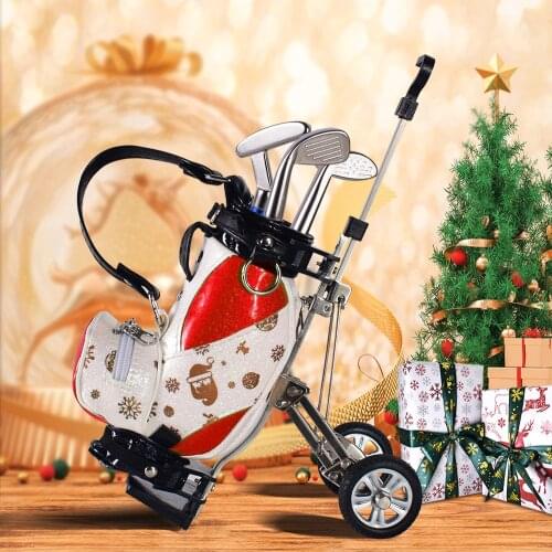 2020 Golf Christmas Gift Unique Printing Home Decoration Golf Penholder Birthday Gift Souvenir For Christmas Day Dad Husband