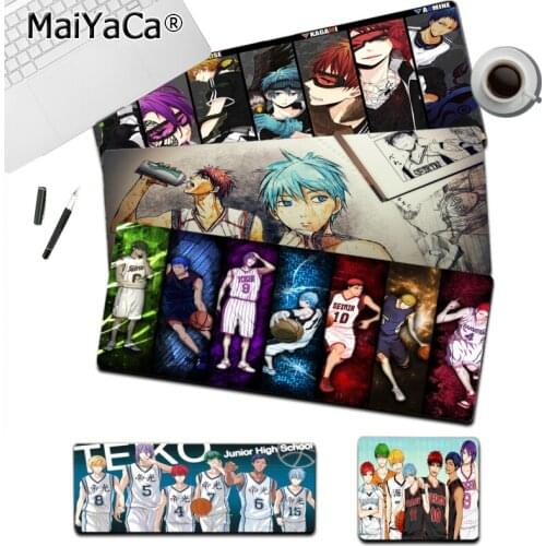 MaiYaCa Kurokos Basketbal Anime Cartoon Cute Gaming Player desk laptop Rubber Mouse Mat Size for Game Keyboard Pad