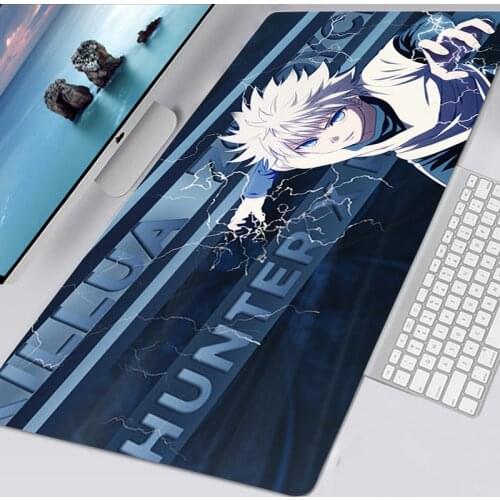 Hunter X Hunter XXL Large Mouse Pad Padmouse Gaming Accessiores Non-slip Rubber Mousepad 80x30 Mausepad Tapis De Souris Deskmat