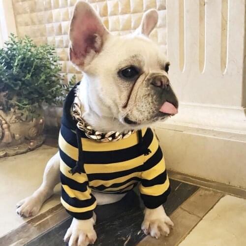 French Bulldog Clothes Spring Autumn Pug Clothing Dog Hoodie Sweatshirt Cat Yorkie Schnauzer Welsh Corgi Dog Coat Pet Outfit