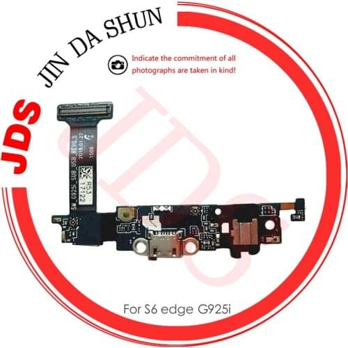 Head Jack Audio Charging Dock PortConnector Charger Flex Cable For Samsung Galaxy S6 EDGE SM-G925I Rev 0.5 USB Connector Flex