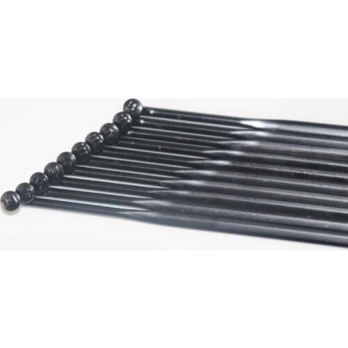 J-Hook Mac CN 494 J-Bend Bladed Aero spokes with Alloy Nipples