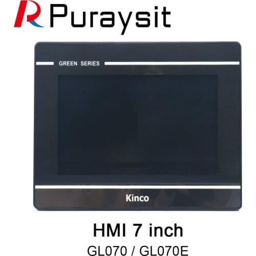 Kinco GL070 GL070E HMI Touch Screen 7 inch 800x480 Ethernet 1 USB Host new Human Machine Interface upgrade MT4434TE MT4434T