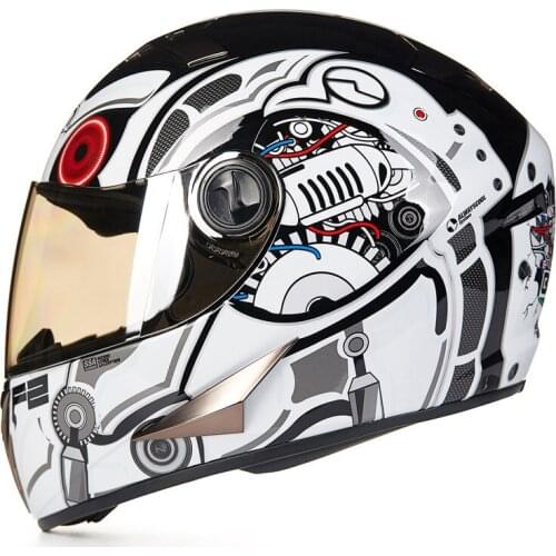Genuine BEON 500 Full Face Motorcycle Helmet ECE MTB ATV Summer Winter Men Motorbike Moto Bike Racing Helmets