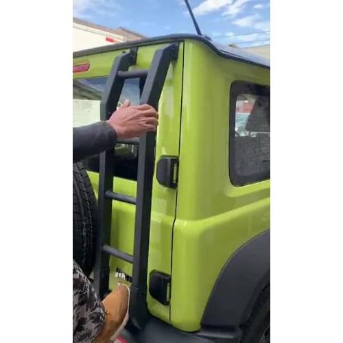 New Jimny Aluminum Alloy Tail Ladder for Jimny 2019 JB74 JB64 JB74w JB64w