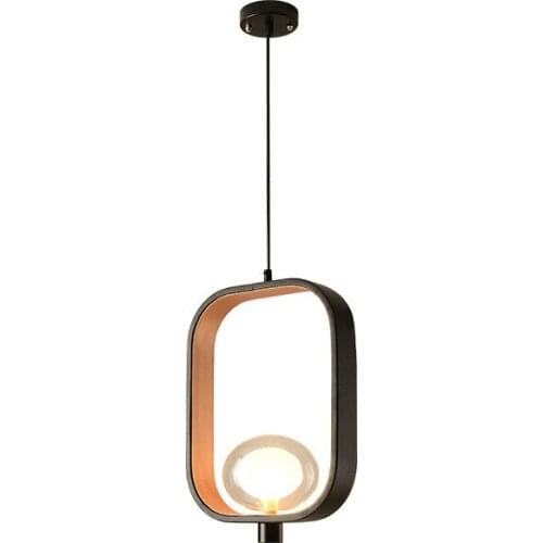 Nordic minimalist restaurant hanging style retro style restaurant bar bar decorative light bar single head Chandelier
