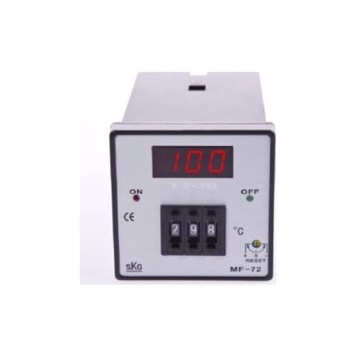 SKG MF72 Thermostat Meter MF-72 Plastic Machinery Food Machinery RELAY SSR K0-399 K0-999