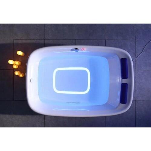 1800mm Surfing Fiberglass Seamless Joint whirlpool Intelligent Bathtub Acrylic Hydromassage Smart Tub N003