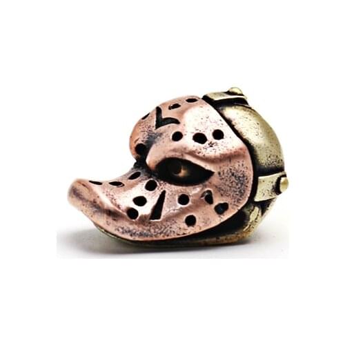 Duck Outdoors Tools EDC Brass Copper DIY Knife Beads Lanyard Pendants Key Rings Accessories