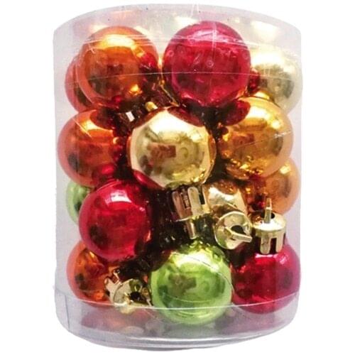 Vibrosa Plastic Christmas Balls