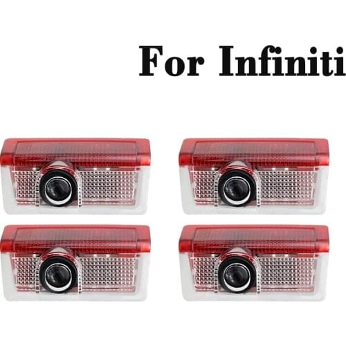 Led Car Ghost Light for Infiniti QX30 Q30 Auto Emblem Laser Project Welcome Lamp Courtesy Shadow Decor Luces Accessories
