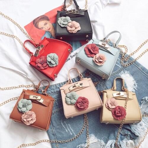 Women Handbags Fashion Mini Floral Handbag Shoulder Bag For Lady Chain Small Messenger Crossbody Bags For Femme