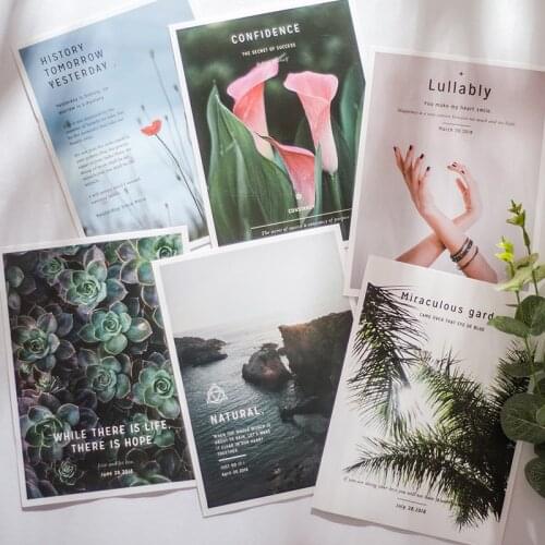 Magazine Card For Beauty Cosmetics Jewelry Photography Magazin Photo Props Wall Decoration Background Card