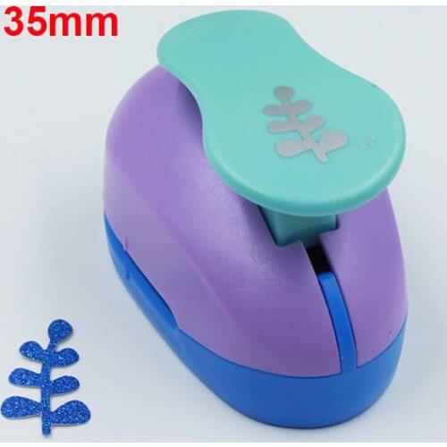 1pc Christmas Tree Cedar Oak Leaf craft punch Scrapbooking School DIY Gift Cedar Paper Cutter EVA foam Trees Hole Punches