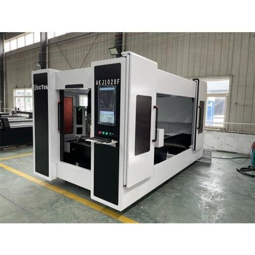 1020 Full Cover Fiber Laser Metal Cutting Machine for Carbon Steel Fiber Laser Cutting Machine Mini