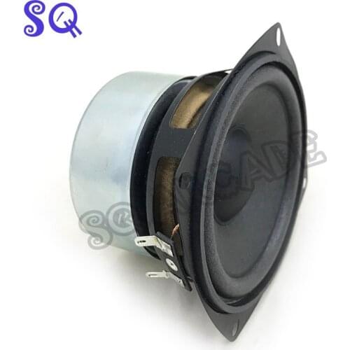 4Inch Audio Speakers Full Range Speaker 8Ohm 30W High Strength Neodymium Magnetic Bass Light Aluminum Basin For AURA