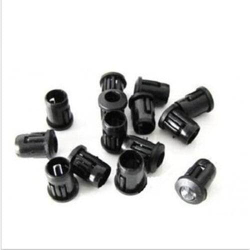 Free shipping 50PCS Lamp Socket Diode Holder Plastic Black Clip Bezel Mount Useful 3mm 5mm 8mm 10mm LED