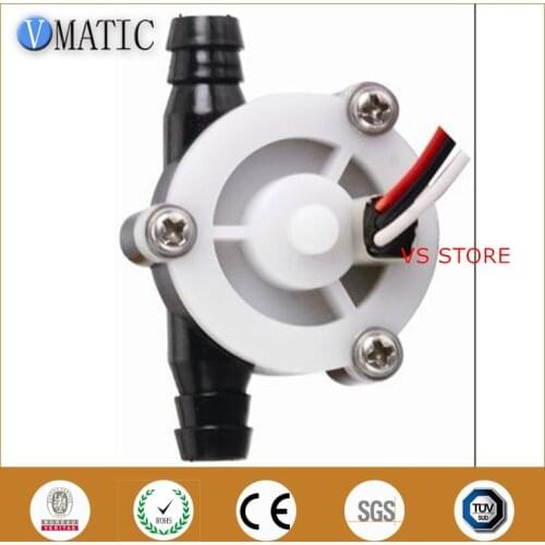 Free Shipping VCA68-1 Min Hall Sensor Water Flowmeter Price Plastic Magnetic Piezo Customised Liquid Flow Sensor