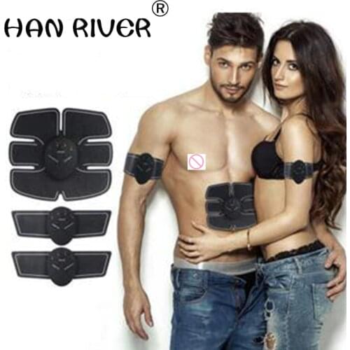 Wireless EMS Muscle Stimulator Smart Stimulation Body Slimming Abdominal Muscle Exerciser Training Device Massage Beauty Machine