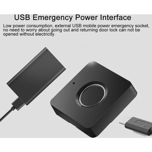 Fingerprint Lock Keyless Electronic Home Security Office Mini Drawer ABS Cabinet Anti Theft Intelligent Smart