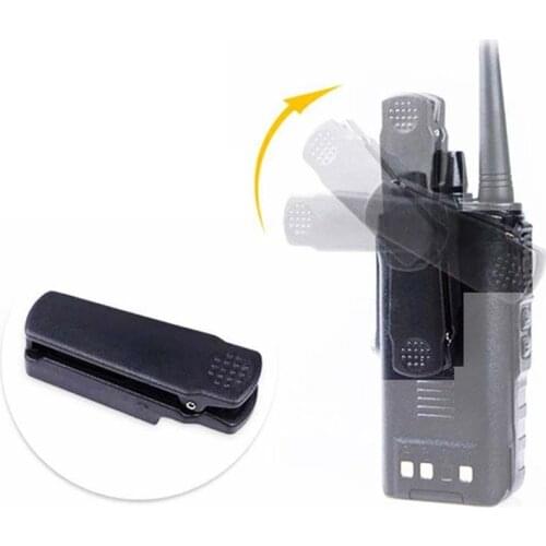 Belt Clip Holder for Handheld Baofeng BF-A58 UV-9R Plus GT-3WP UV-XR BF-9700 Two Way Radio Walkie Talkie
